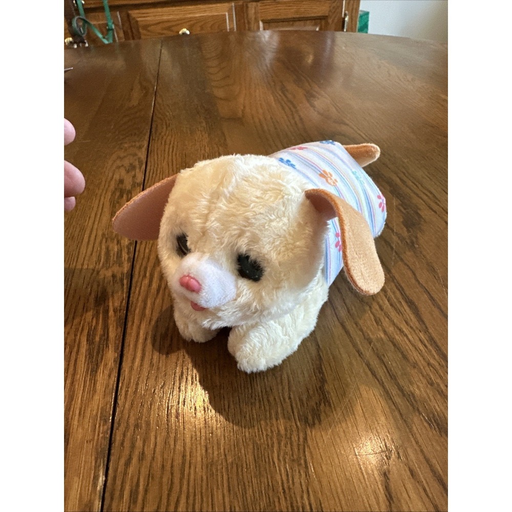 Hasbro FurReal Newborns Puppy Dog Interactive Animatronic Plush Toy 6" Works